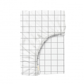 Простыня на резинке 180х200 см CELL Cosas белый
