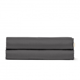 Простынь Cosas SMOKY Ранфорс 240х260 см Антрацит