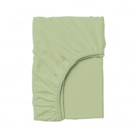 Простынь на резинке Cosas OLIVE Ранфорс 140х200х20 см Оливка