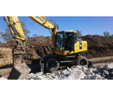 Оренда екскаватора повноповоротного Komatsu PW180