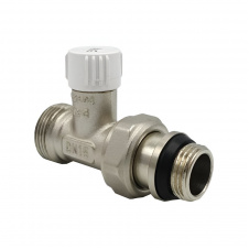 Кран радиаторный VALOGIN 1/2 "х 3/4 "Евроконус настроечный прямой (00000022808)