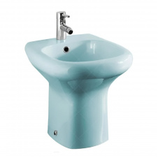 Биде напольное RAK COMPACT 560х375х395 голубое