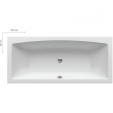Ванна прямоугольная RAVAK FORMY 02 SLIM 180x80 белая (1C 134338)