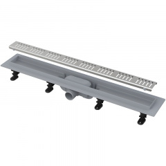 Трап сливной Alcaplast APZ13-DOUBLE9-950 прямоугольный серый Запоріжжя