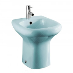 Биде напольное RAK COMPACT 560х375х395 голубое Тернопіль