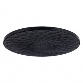 Верхній душ Rubineta Mosaic BK 229 мм, чорний (622157B)