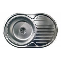 Тумба-мойка с врезной мойкой 1000 МАКСИ МЕБЕЛЬ Дуб сонома/Белый (5103399) Цумань