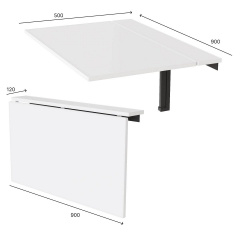 Стол-трансформер Art in Head Mini 900x120 Белый (TB20010000030) Сумы