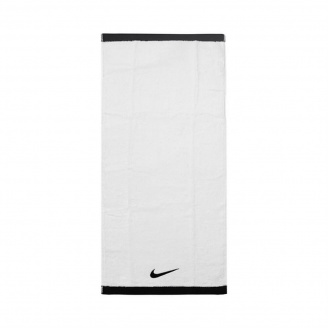 Полотенце Nike FUNDAMENTAL TOWEL LARGE 60х120 см White/Black (N.100.1522.101.LG)