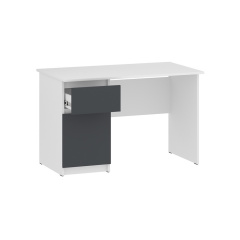 Стіл комп'ютерний Formo-2 (120х60х75 см, білий + антрацит) Сумы