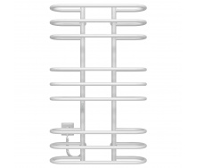 Полотенцесушитель электрический Британика П9 600х1000 Deffi Белый WD03 (C.BR.100.60.9.E.W.L.3)