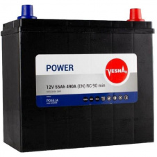 Автомобільний акумулятор Vesna 55 Ah/12V Japan Euro (415 855)
