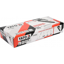 Шприц мастильний пневматичний, з жорстким та гнучким аплікаторами Yato 400 см3, 220 л/хв, 0.63 MPa - YT-07057