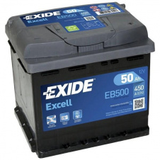 Автомобільний акумулятор EXIDE EXCELL 50A (EB500)