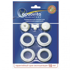 Комплект футорок универсальный Aquavita 3/4"х1" Ворожба