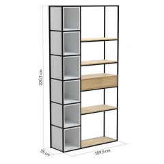 Стеллаж для хранения в стиле LOFT (NS-1720) Житомир
