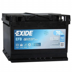 Автомобільний акумулятор EXIDE 70A EFB (EL700) Житомир