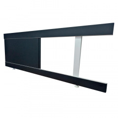 Экран под ванну The MIX I-screen light Лями 3190-touch mat ламинация 160 см Черный Київ