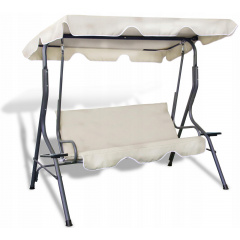 Садовые качели GardenLine VIP 170*110*153см Beige Первомайск
