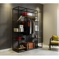 Стеллаж для хранения в стиле LOFT (NS-1716) Тернопіль