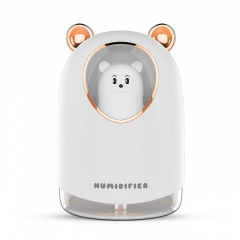 Увлажнитель воздуха Humidifier A205 Bear с RGB подсветкой 300ml White (3_02605) Черкаси