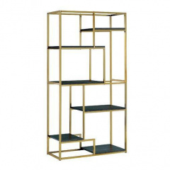 Стеллаж для хранения в стиле LOFT Золотой (NS-1823) Киев