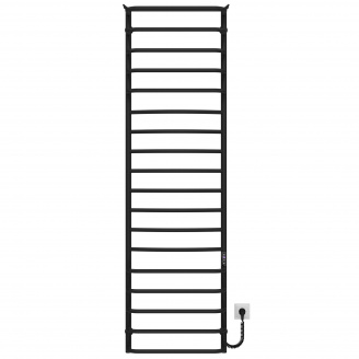 Полотенцесушитель электрический Юность П18 500х1800 Deffi Черный JD03 (C.YU.180.50.18.E.B.R.1)