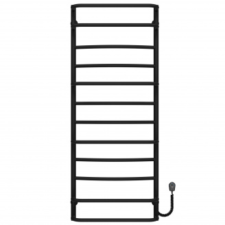 Полотенцесушитель электрический Аквамикс П12 500х1300 Deffi Черный EF16 (C.AM.130.50.12.E.B.R.5)