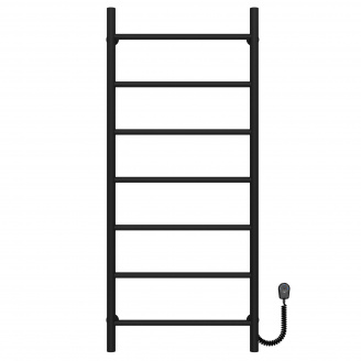 Полотенцесушитель электрический Орион П7 500х1200 Deffi Черный EF16 (C.OR.120.50.7.E.B.R.5)