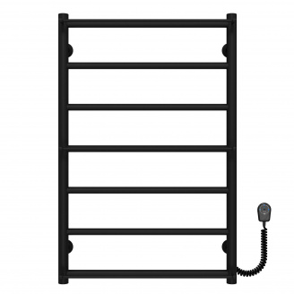 Полотенцесушитель электрический Ladder П7 500х800 Deffi Черный EF16 (C.LK.80.50.7.E.B.L.5)