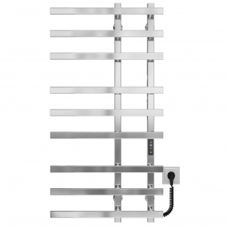 Полотенцесушитель электрический Atena П9 150х1000 Deffi Хром JD04 (A.AT.100.15.9.E.C.R.2)