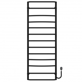 Полотенцесушитель электрический Аквамикс П13 500х1400 Deffi Черный EF16 (C.AM.140.50.13.E.B.R.5)