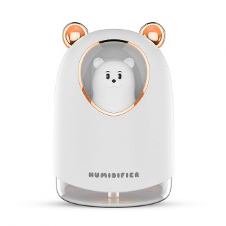 Увлажнитель воздуха Humidifier A205 Bear с RGB подсветкой 300ml White (3_02605)