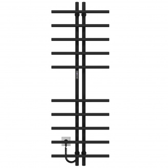 Полотенцесушитель электрический Gray П10 60х1450 Deffi Черный JD03 (A.GY.145.6.10.E.B.L.1)