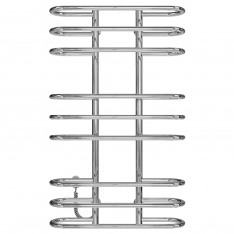 Полотенцесушитель электрический Британика П9 600х1000 Deffi Хром EF16 (C.BR.100.60.9.E.C.L.5)