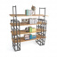 Стеллаж для хранения в стиле LOFT (NS-1894) Сумы