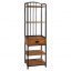 Стеллаж для хранения в стиле LOFT Черный (NS-1841) Черновцы