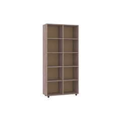 Стелаж Compacto (90х35х188,6 см, трюфель) Кременчуг