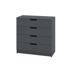 Комод Simpla (80х38х80 см, антрацит) Житомир