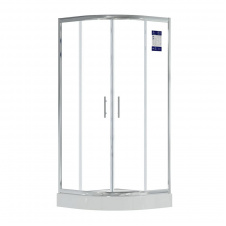 Душевая кабина Britc Lira 80х80x185 стекло 5 мм + поддон 80x80x13,5 угловая