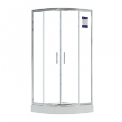Душевая кабина Britc Lira 80х80x185 стекло 5 мм + поддон 80x80x13,5 угловая Хмельницький