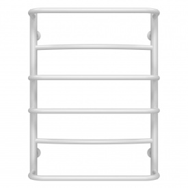 Полотенцесушитель водяной Аквамикс П6 500х700 Deffi белый (C.AM.70.50.6.W.A)