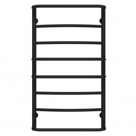 Полотенцесушитель водяной Аквамикс П8 500х900 Deffi черный (C.AM.90.50.8.B.A)