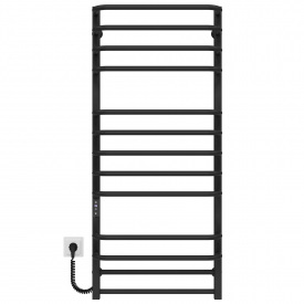 Полотенцесушитель электрический Lux П13 500х1200 Deffi Черный JD04 (A.LU.120.50.13.E.B.L.2)