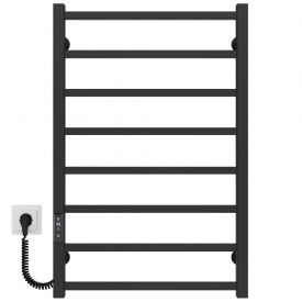 Полотенцесушитель электрический Forest П8 500х800 Deffi Черный JD04 (A.FR.80.50.8.E.B.L.2)