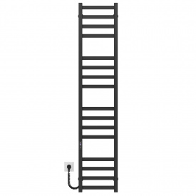 Полотенцесушитель электрический Avast П16 300х1600 Deffi Черный JD04 (B.AV.160.30.16.E.B.L.2)