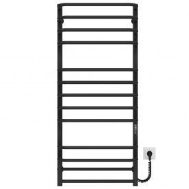 Полотенцесушитель электрический Lux П13 500х1200 Deffi Черный JD04 (A.LU.120.50.13.E.B.R.2)