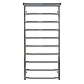 Полотенцесушитель водяной Трапеция с полкой П10 500х1100 Deffi Хром (C.TP.110.50.10.C.A)