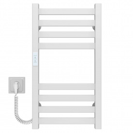 Полотенцесушитель электрический Magnus П8 200х600 Deffi Белый WD04 (A.MA.60.20.8.E.W.L.4)