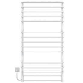 Полотенцесушитель электрический Lux П15 700х1400 Deffi Белый WD04 (A.LU.140.70.15.E.W.L.4)